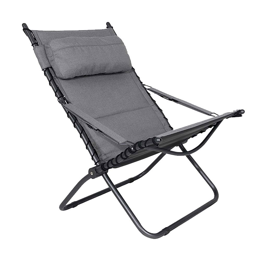 Crespo Ap Tex Comfort Liggestol - Lysegrå Relaxstol