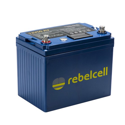 Rebelcell 12V50 Lithium Batteri til Trolling Elektronik