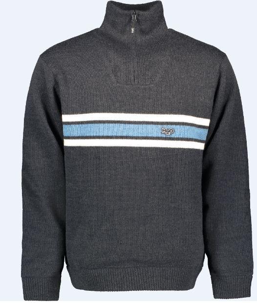 H2O Icon Stripe Wind Knit Herre - Perfekt til skiløb!