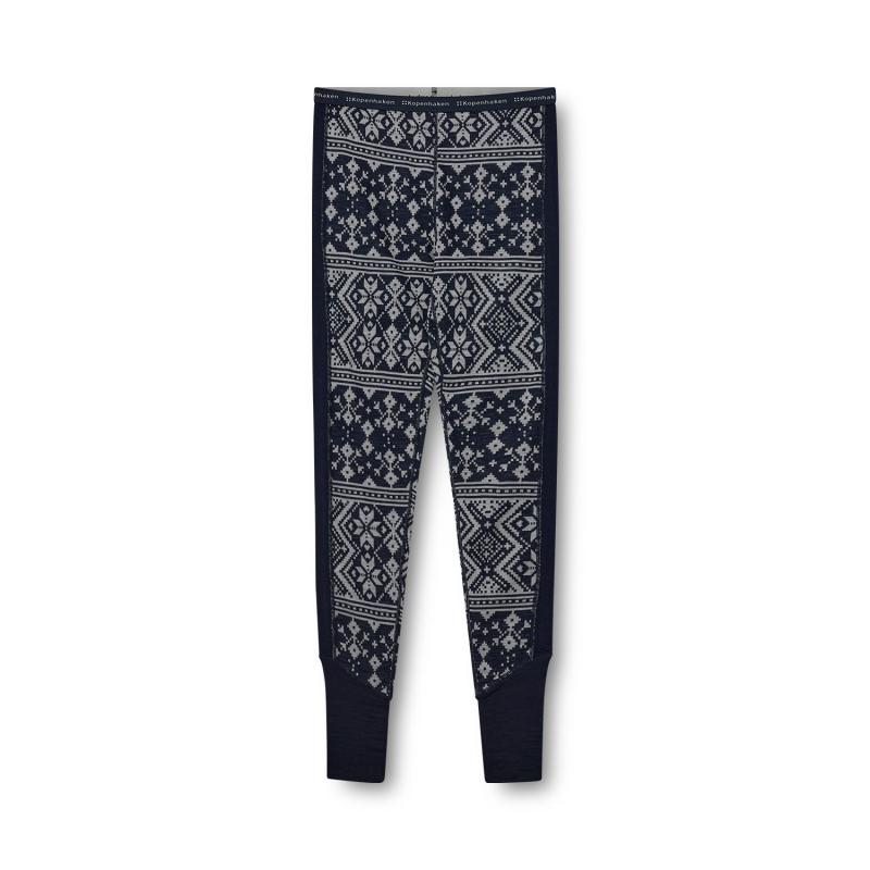 København Sne 100% Merino Uld Bukser til Dame - Sort