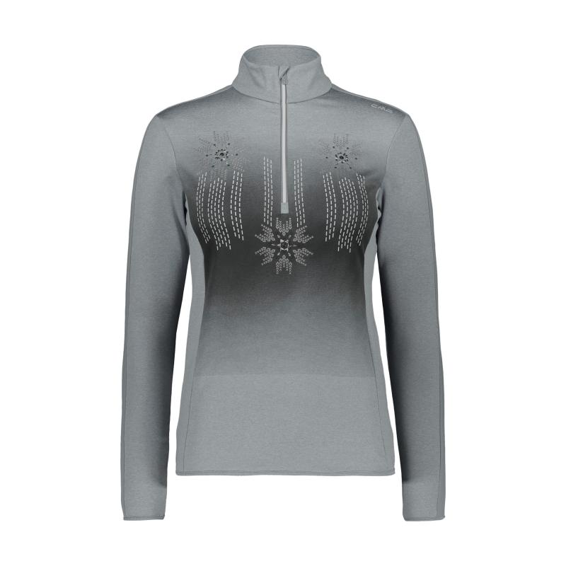 CMP Sweatshirt til Damer - Grå Mellemlag til Skiferien