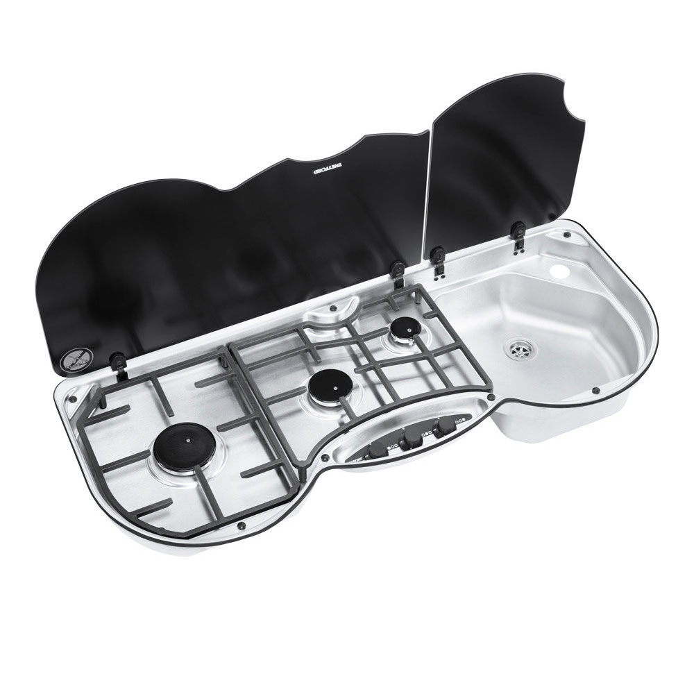 Indbygnings Gasbord Med Vask - Thetford 353 Venstre