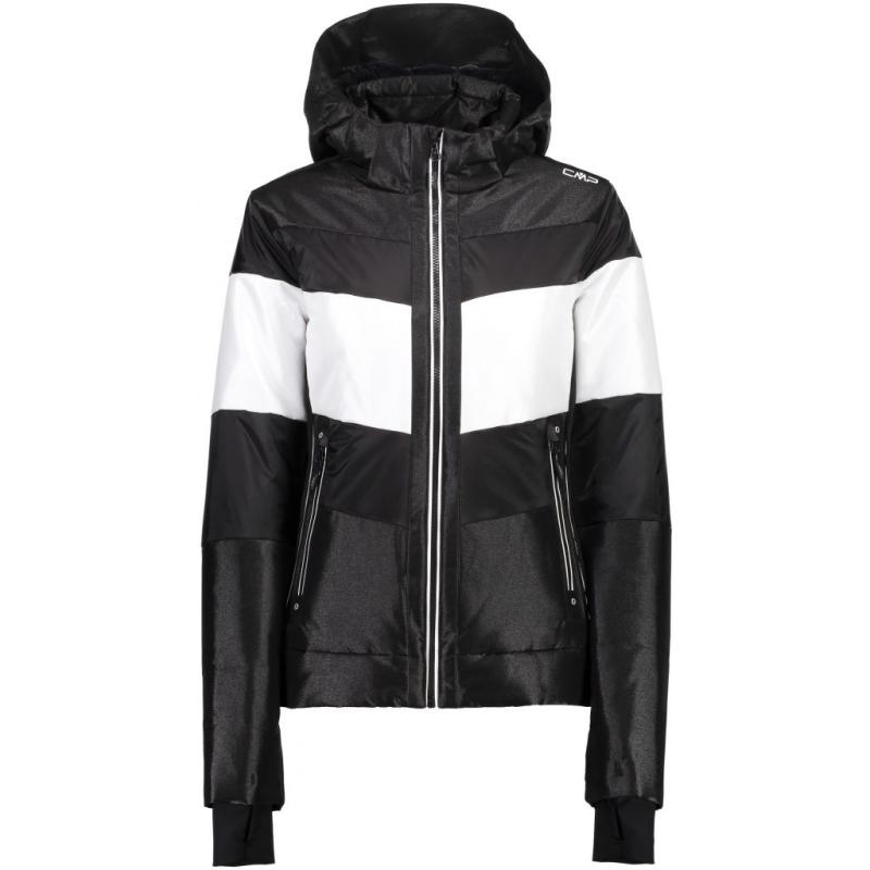Praktisk Zip Hood Jakke til Kvinder - Sort