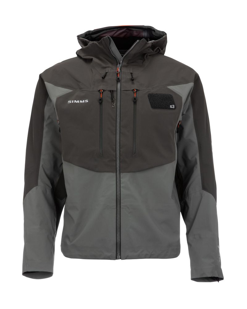 Simms G3 Vadejakke i Gunmetal - Fiskeguidens Favorit