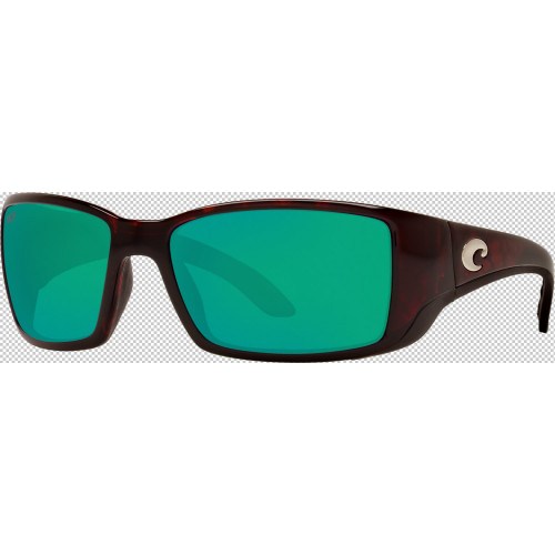 Costa Blackfin 580P Tortoise Green Mirror Solbriller