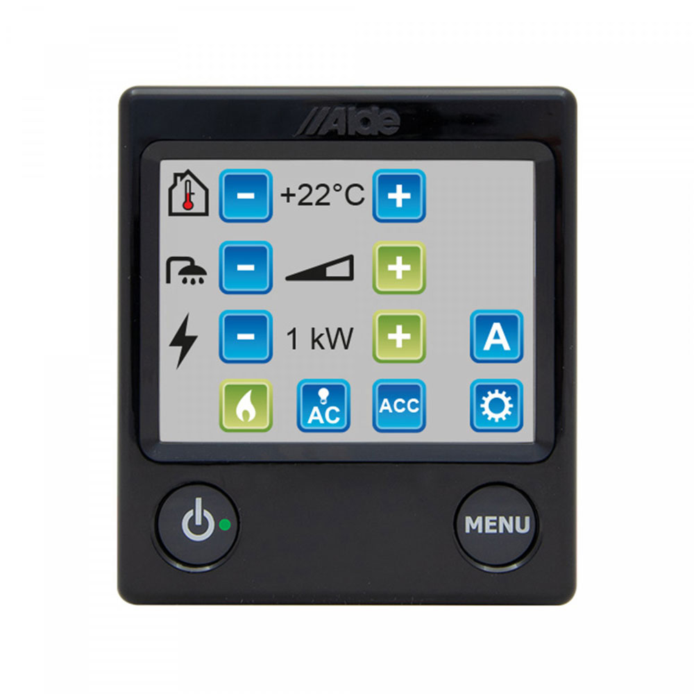 Alde Betjeningspanel i Sort - Hurtig Levering!