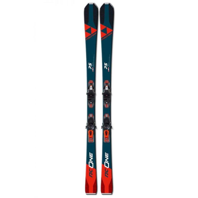 Fischer RC One 75 Ski + RS10 GW - Mørkeblå tilbud!
