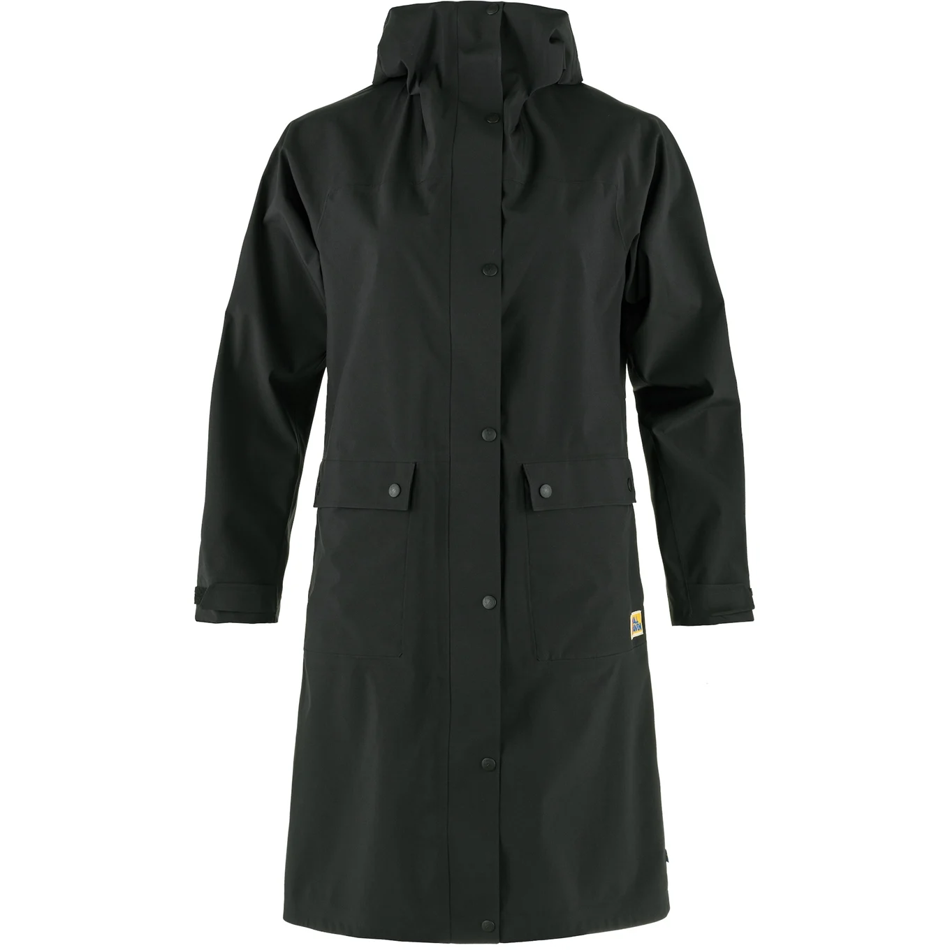 Fjällräven Vardag Regn Parka til Dame - Black