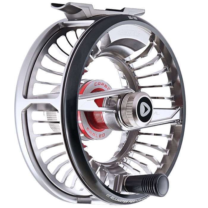 Grå Tital Fluehjul fra Greys – Topkvalitet til fiskeentusiaster!