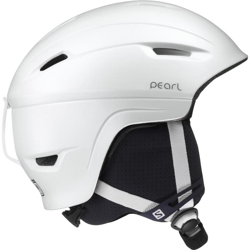 Salomon Pearl 4D Skihjelm - Hvid, Alsidig Beskyttelse