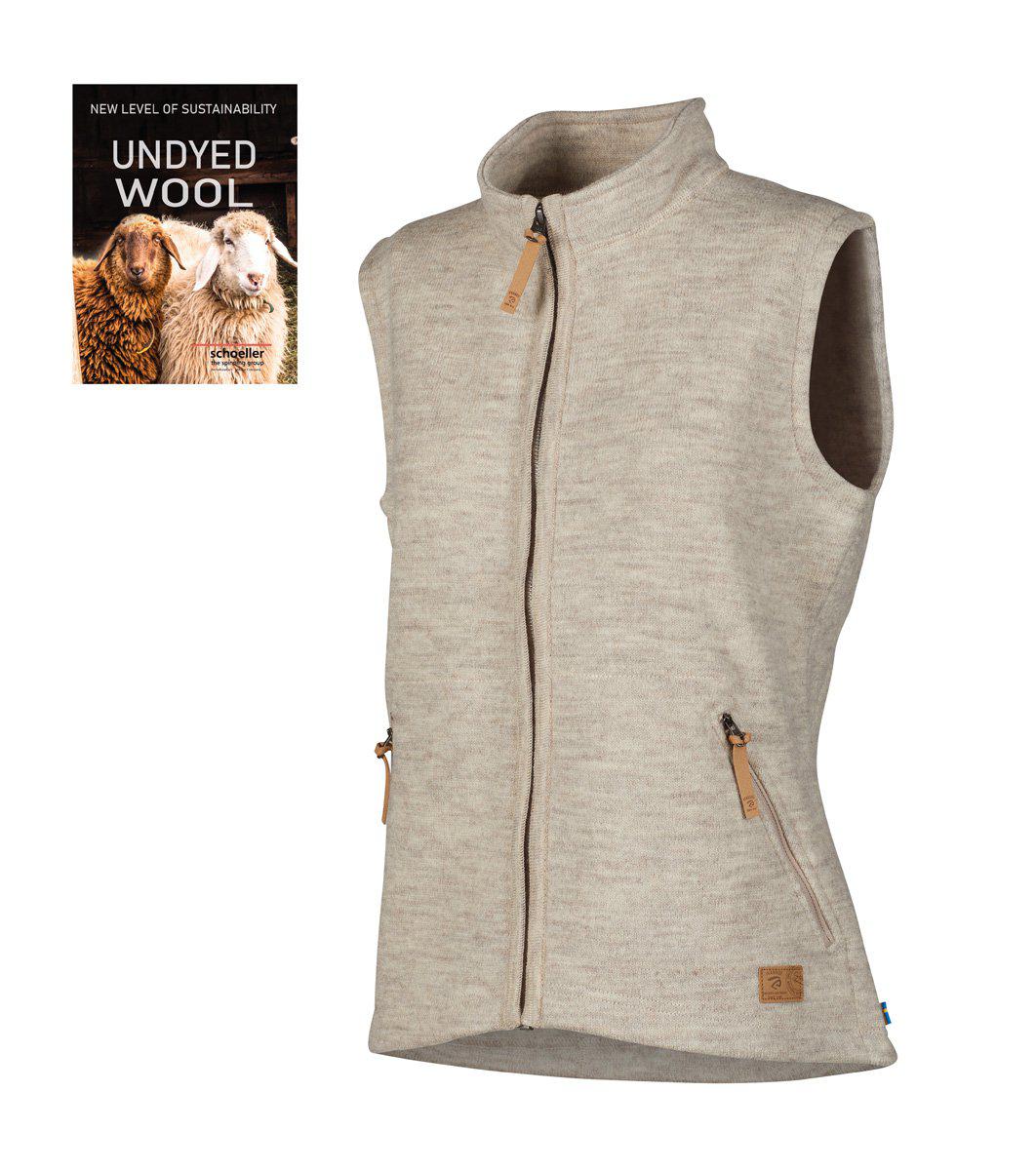 Ivanhoe Of Sweden Coco Dame Vest i Birch - Stilfuld og Varm