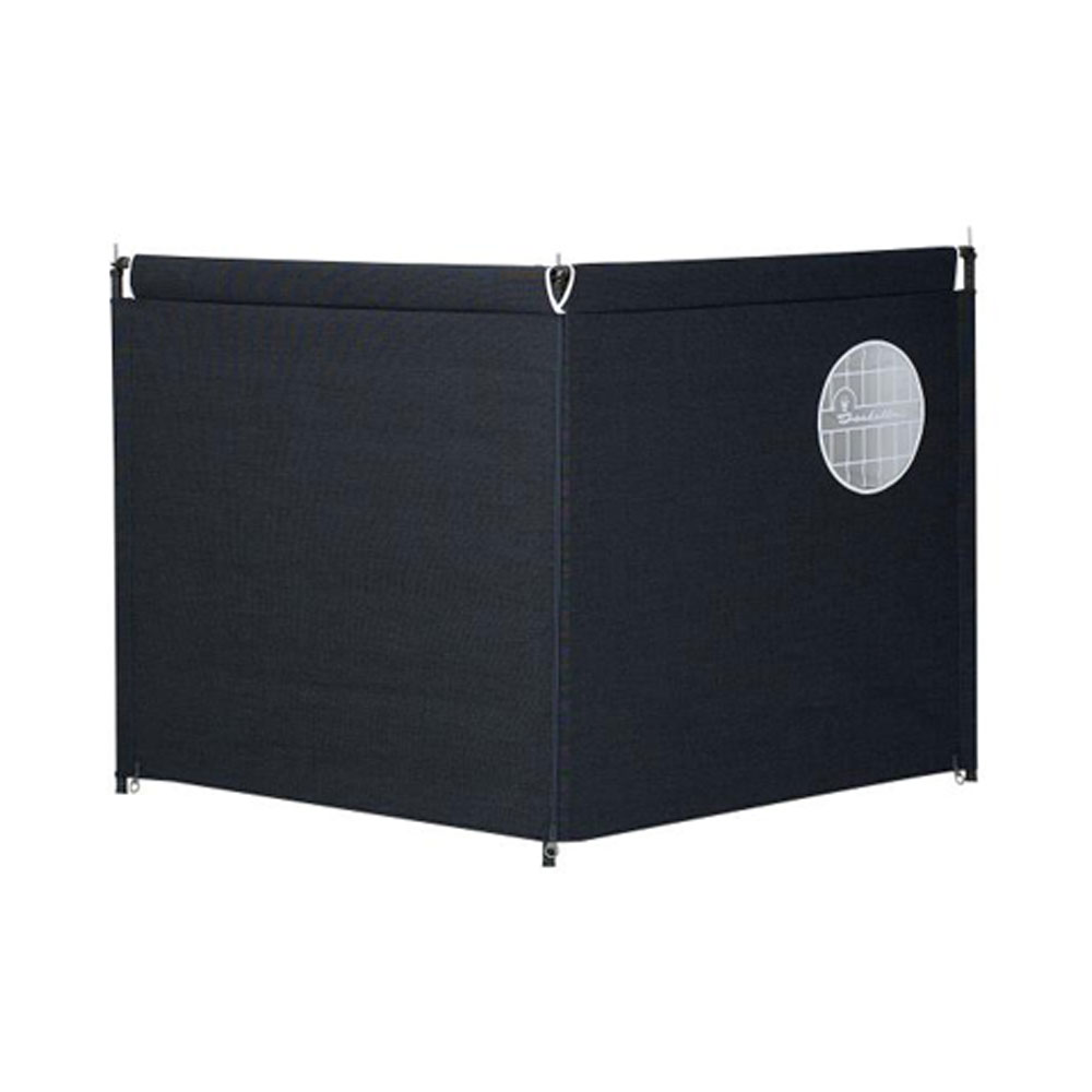 Isabella Grey 2-sidet Læsejl til Camping og Solbeskyttelse