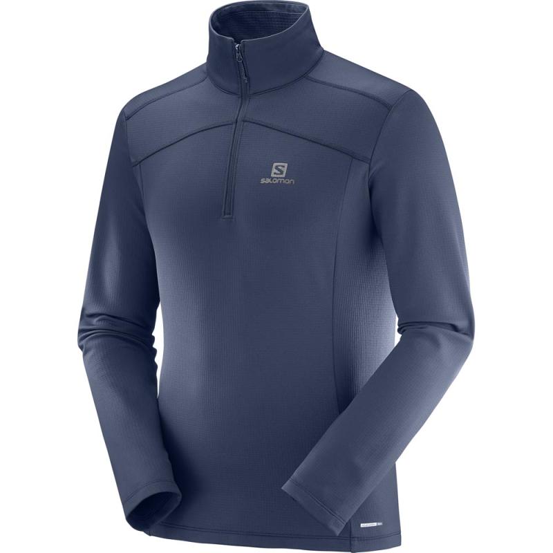 Salomon Discovery Midlayer til Herre - Komfortabel Mellemlag