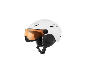 Prevail Visor Skihjelm - Hvid, Stilig Beskyttelse til Ski!