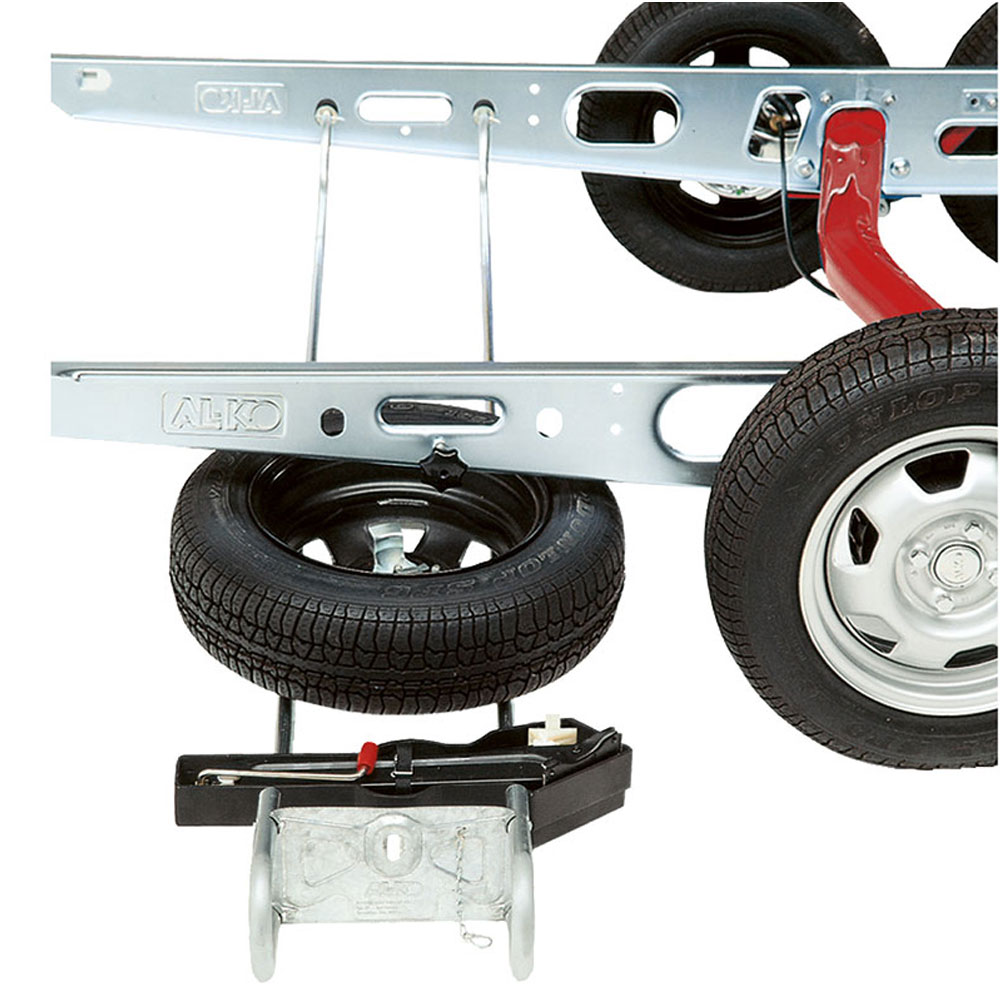 Alko Reservehjulsholder - Kort Model til Campingvogn
