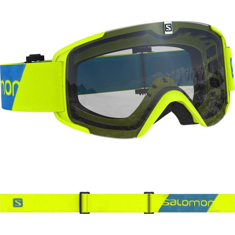 Salomon Xview Skibrille Unisex - Gult Design til Ski!