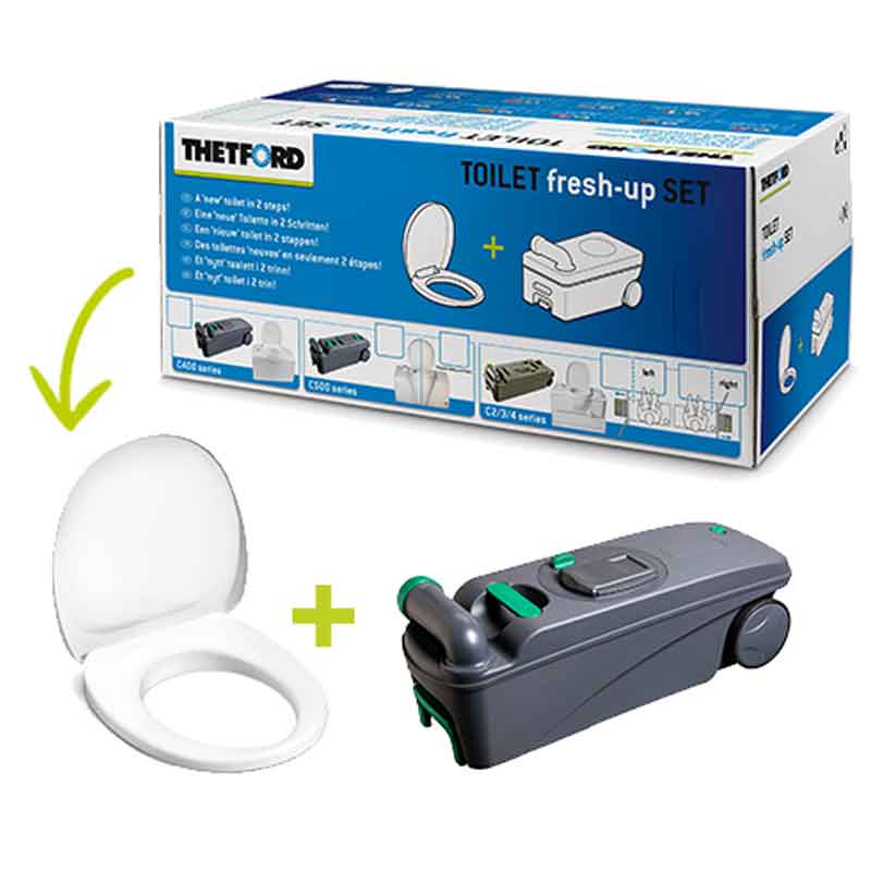 Fresh Up C500 Kit til Thetford Toilet Reparation