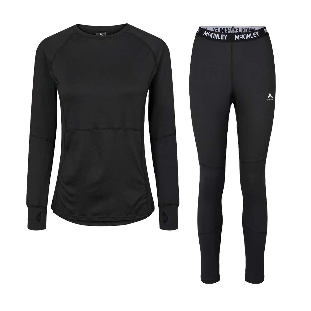 Disa Dorotea Underwear Set Dame (farve: Sort, Størrelse: 38) fra Mckinley