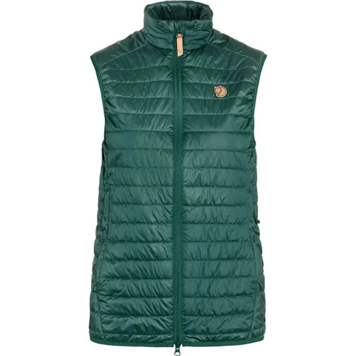 Fjällräven Abisko Padded Vest - Isolerende Damevest Grøn