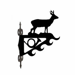 By Brorson Vildtkrog med Råbuk - Sort Lakeret Højglans