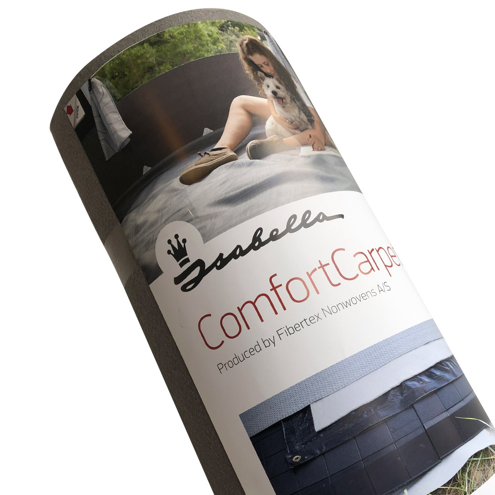Behageligt Comfort Carpet 22,5 M til campingtelt
