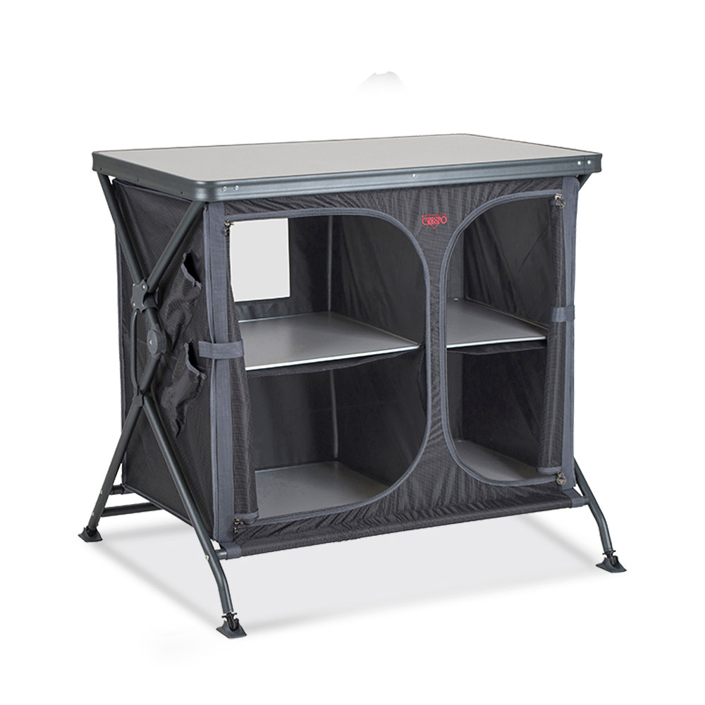 Crespo Sammenklappeligt Køkkenskab til Campingudstyr