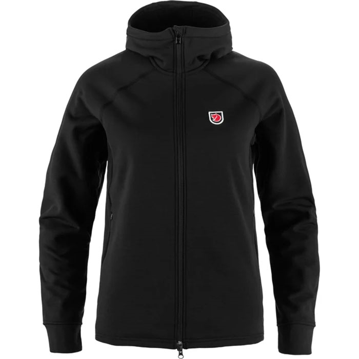 Fjällräven Ven Expedition Fleece Hoodie til kvinder - Sort