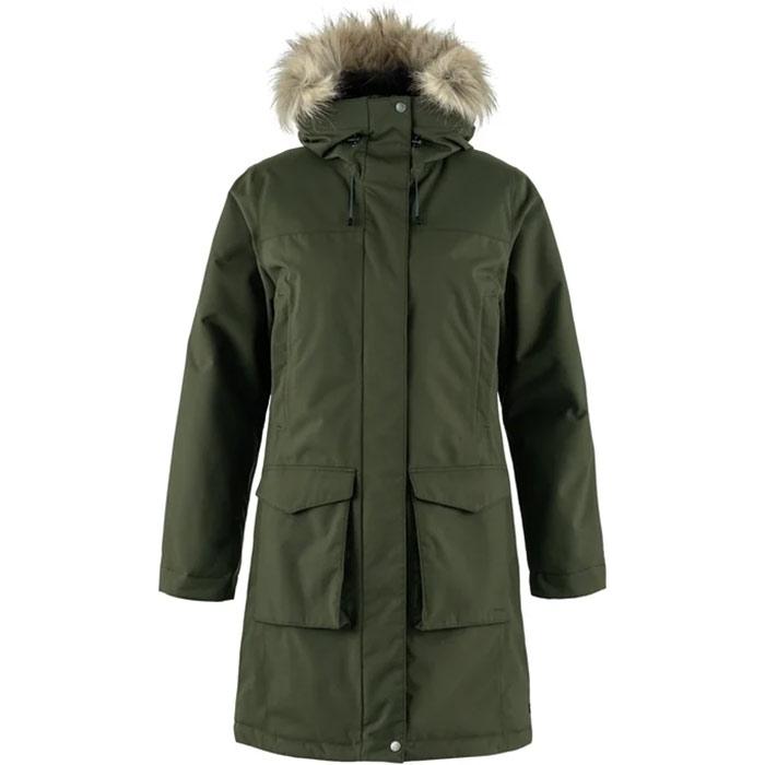 Nuuk Lite Parka til kvinder - Deep Grøn Vinterjakke