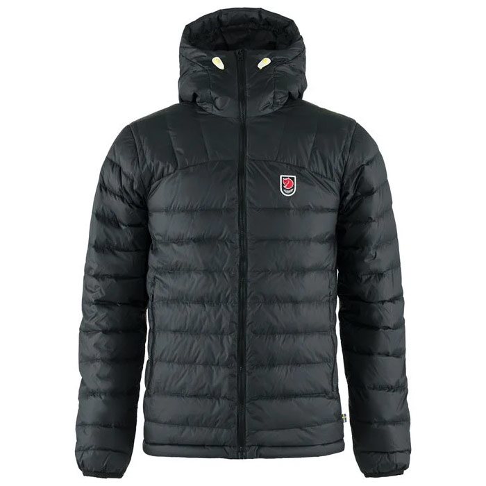 Fjällräven Expedition Pack Down Hoodie til mænd - Sort