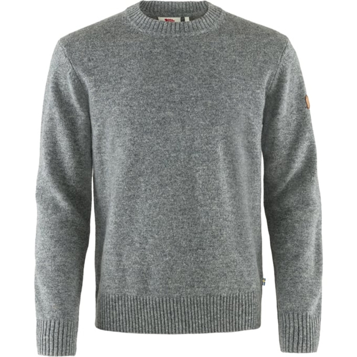 Fjällräven Herresweater i Uld - Grå, Tidløs Design
