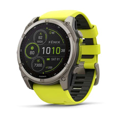 Garmin Fenix 8 Saph Solar - Avanceret Ur med Solopladning