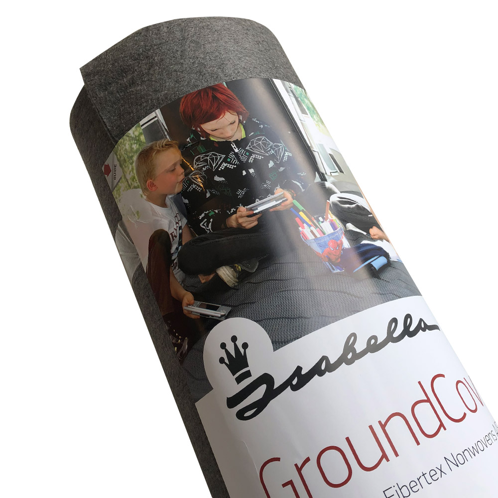 Slidstærkt Fibertex Groundcover Rulle 2 x 18 Meter