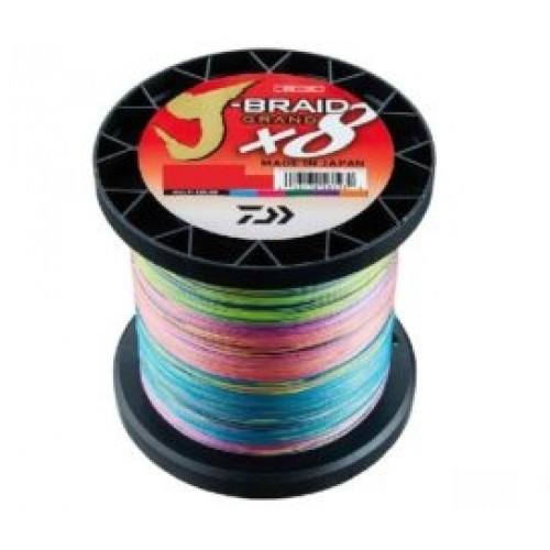Daiwa J Braid Grand Multicolor 1500m Flettet Snøre