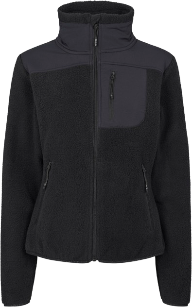 Nomis Pile Fleece Jakke til Dame - Sort Komfort og Stil