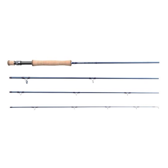 Scierra Salis Fluestang til Kystfiskeri - Metalblå Finish