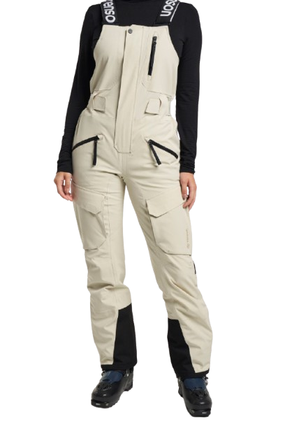 Tenson Sphere Skibukser til Damer - Beige Vinterstil