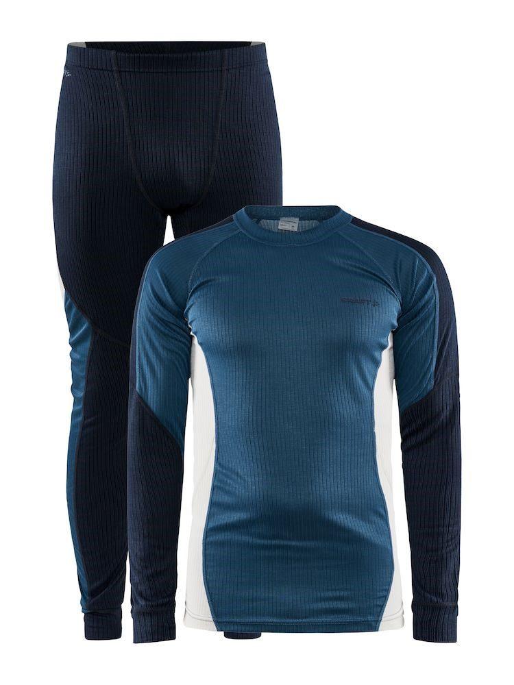 Craft Core Dry Baselayer Sæt til Herrer - Blå