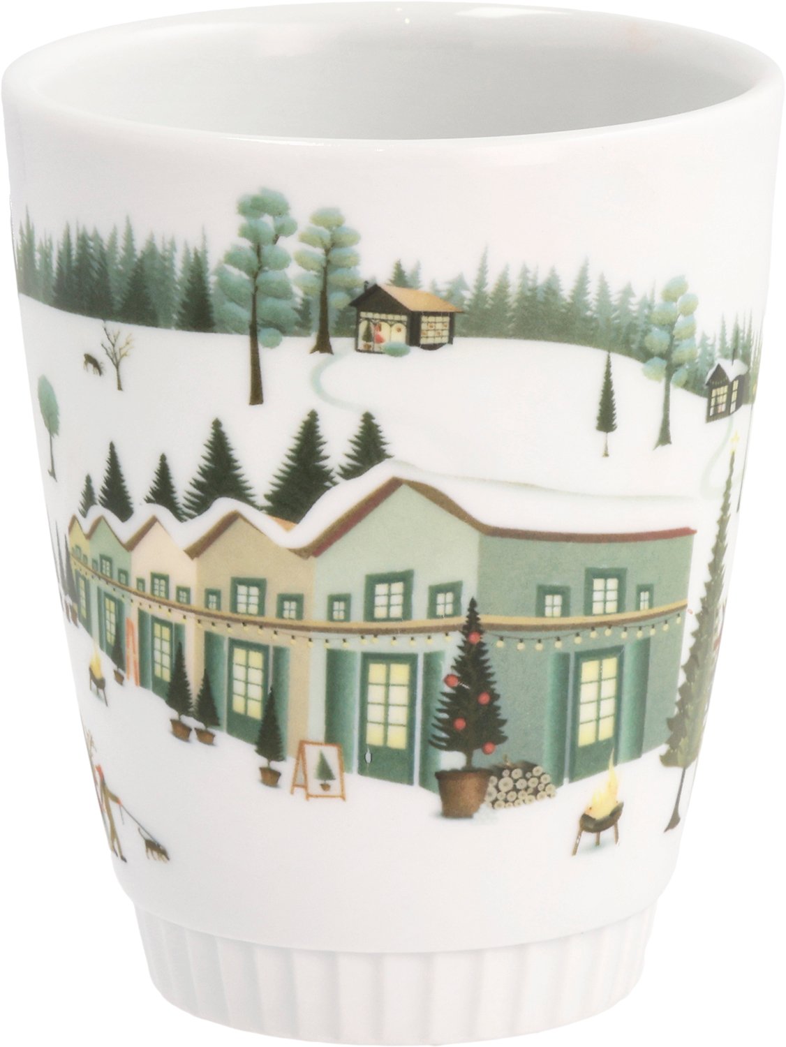 Krus Vinter 27 Cl Hvid Ovnfast Porcelæn fra Pillivuyt