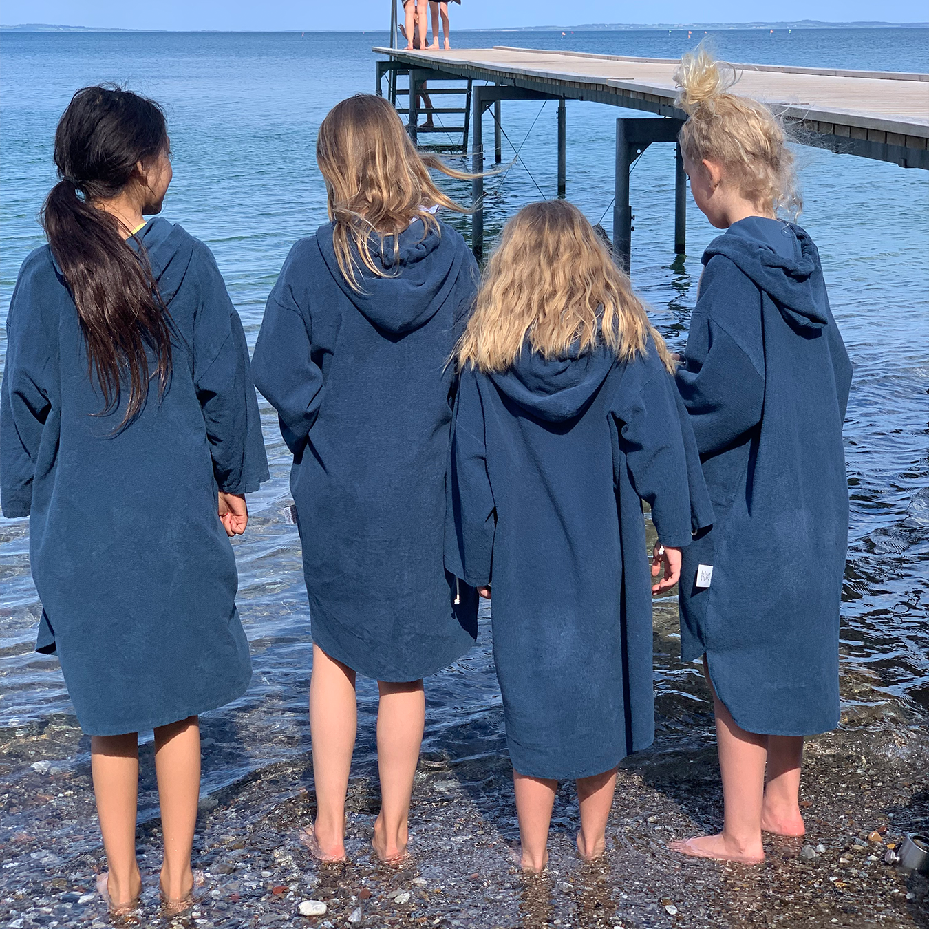 Badeponcho Skagen Til Børn   9 år fra Vinterbaderen