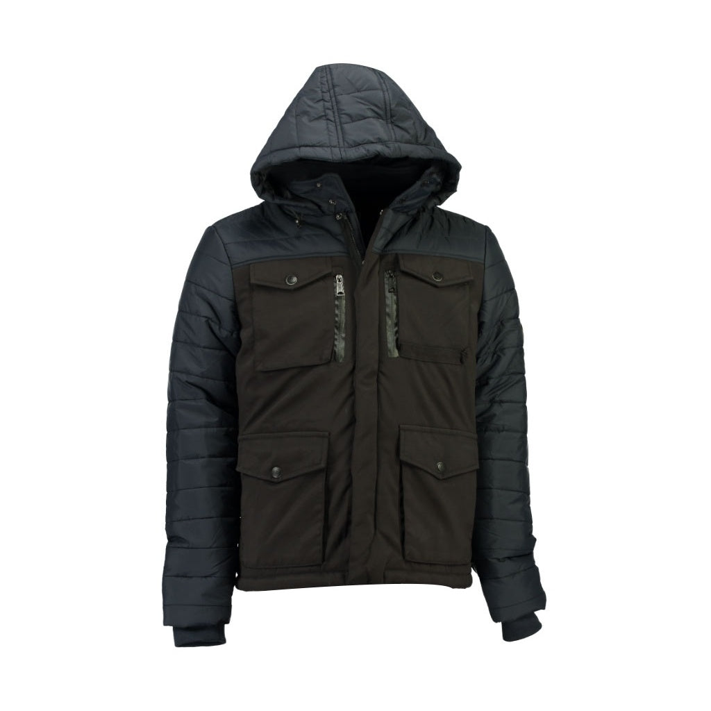 Herre Vinterjakke Dehalo   Black Navy fra Geographical Norway
