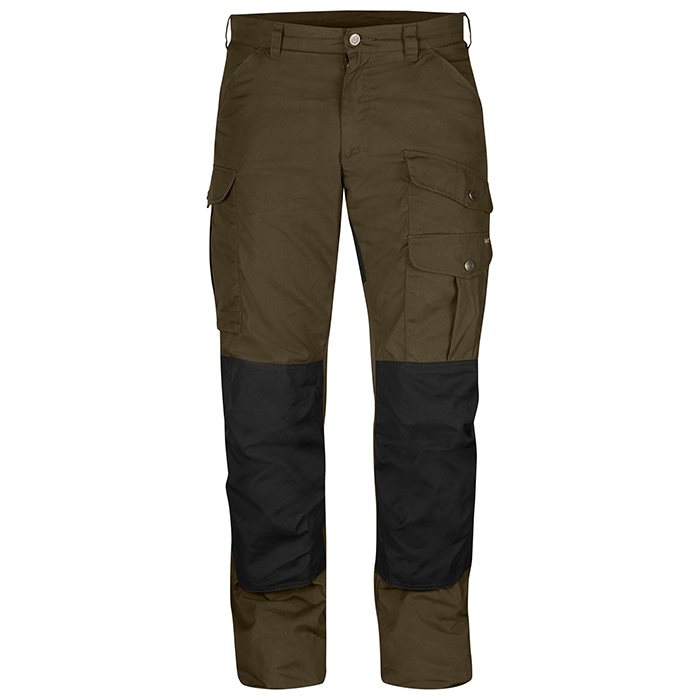Barents Pro Winter Bukser Dark Olive Black 46   Bukser fra Fjällräven