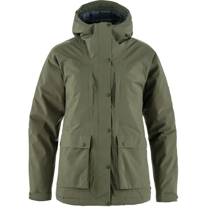 Hc Hydratic Padded Jacket Kvinder   Damer Laurel Green L   Vinterjakker fra Fjällräven