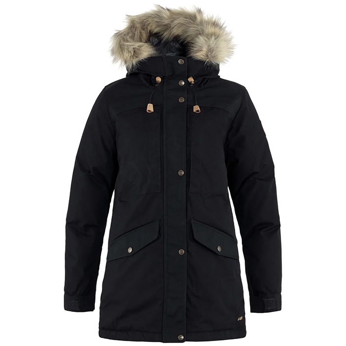 Singi Down Jacket Kvinder   Damer Black L   Vinterjakker fra Fjällräven