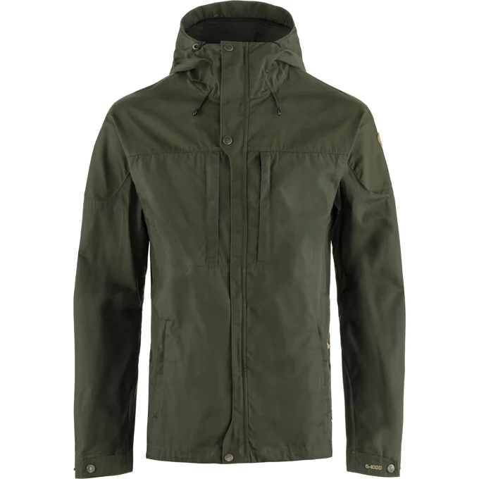 Fjällräven Jakke til Mænd - Dark Forest, Slidstærk & Praktisk