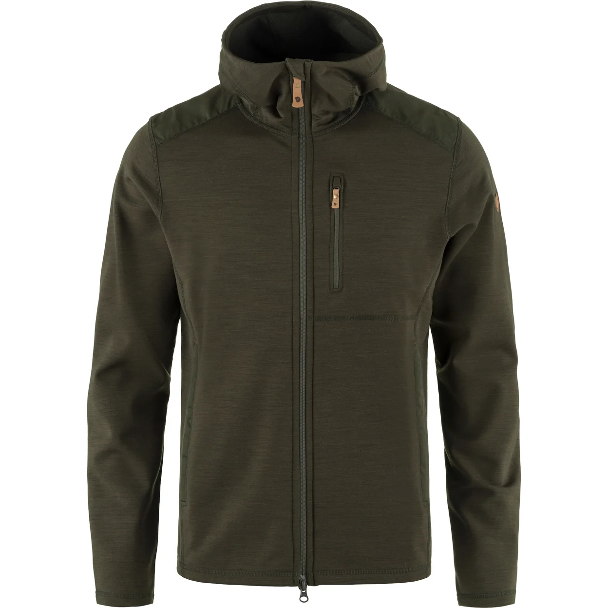 Fj? Llraven Keb Fleece Hoodie M Deep Forest Xxl