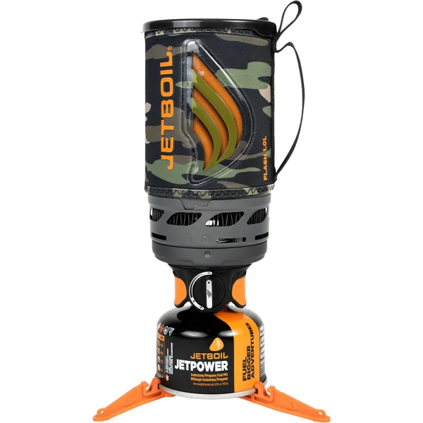 Jetboil Flash 1 L - Effektivt Stormkøkken i Mørk Camo