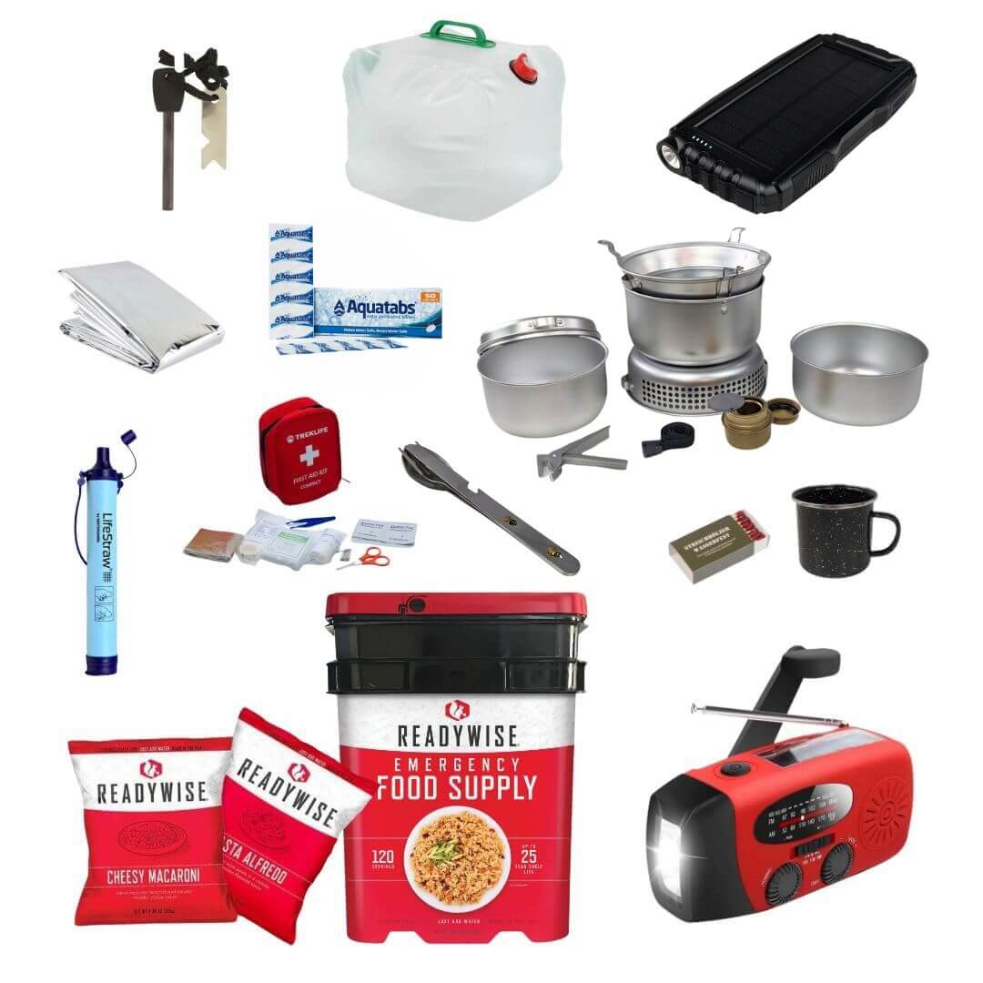 Nødpakke med frysetørret mad til nødsituation - 14 dage