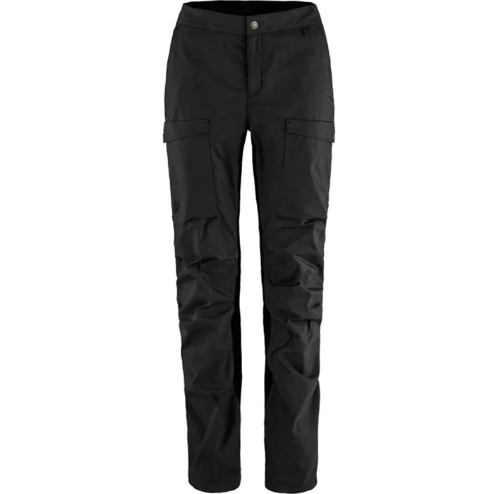 Fj? Llr? Ven Abisko Hybrid Trail Trousers Kvinder   Damer Black Regular   Fj? Llr? Ven Bukser Dame