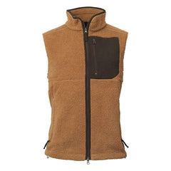 Laksen Bear Fleece Vest i Camel - Komfortabel og Praktisk