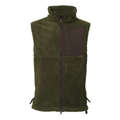 Laksen   Bear Fleece Vest Olive
